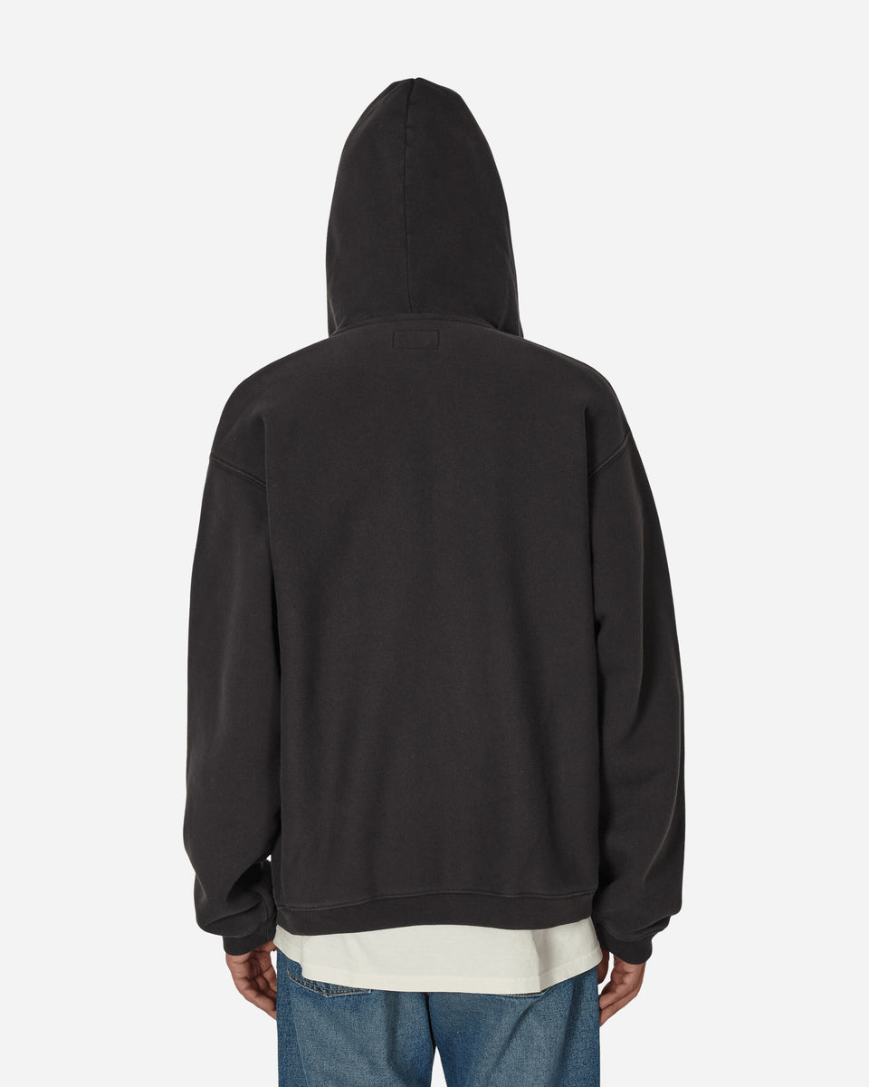 Stüssy Sport Zip Hoodie Washed Black - Slam Jam® Official Store