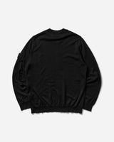 Stone Island Crew Neck Black Sweatshirts Crewneck K1S15-5100066-S00FC V0029