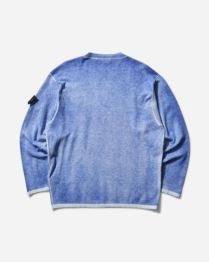 Stone Island Crew Neck Blue Marine Sweatshirts Crewneck K1S15-5100030-S00Z2 V0028