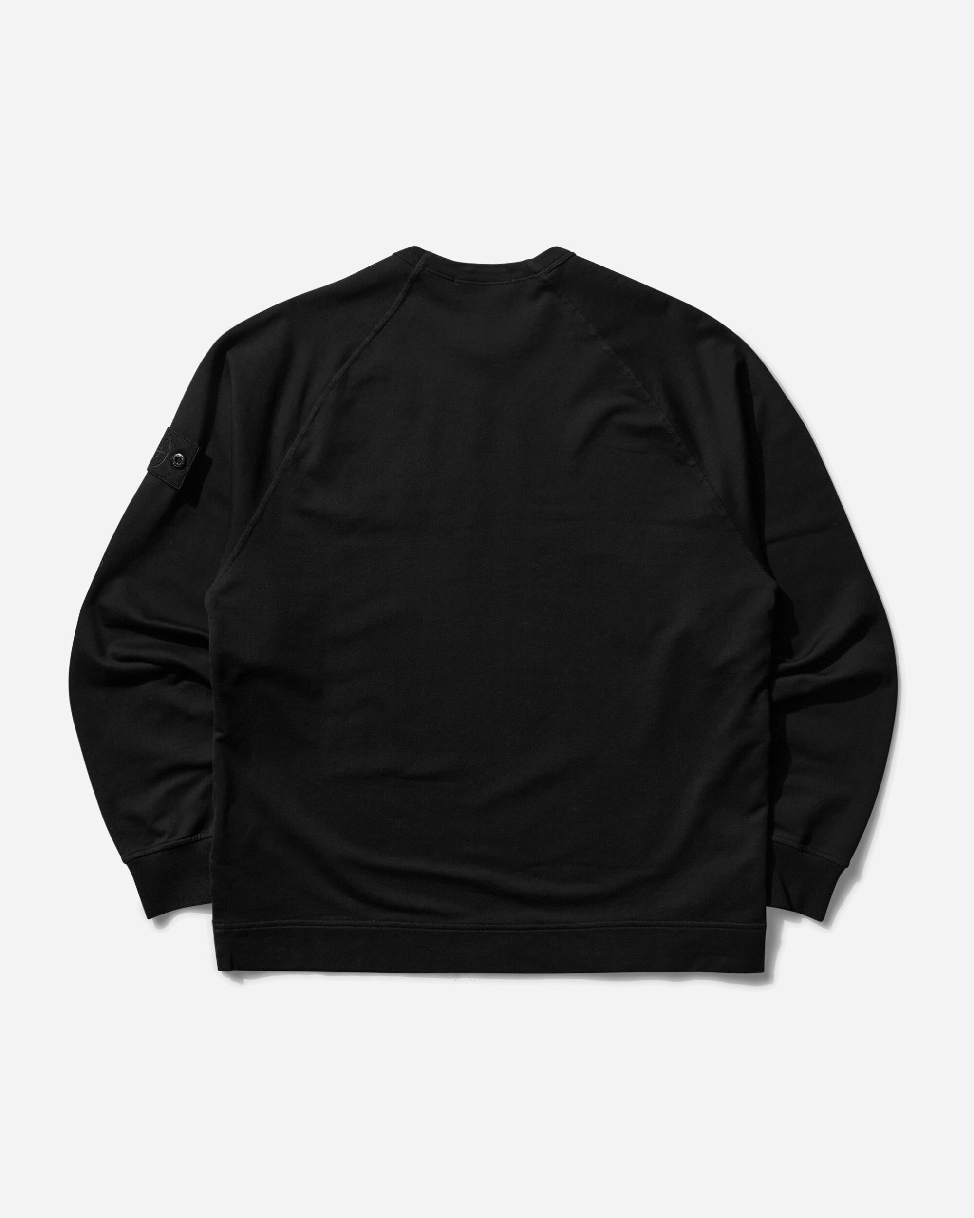 Stone Island Sweatshirt Black Sweatshirts Crewneck K1S15-6100011-S00F3 V0029