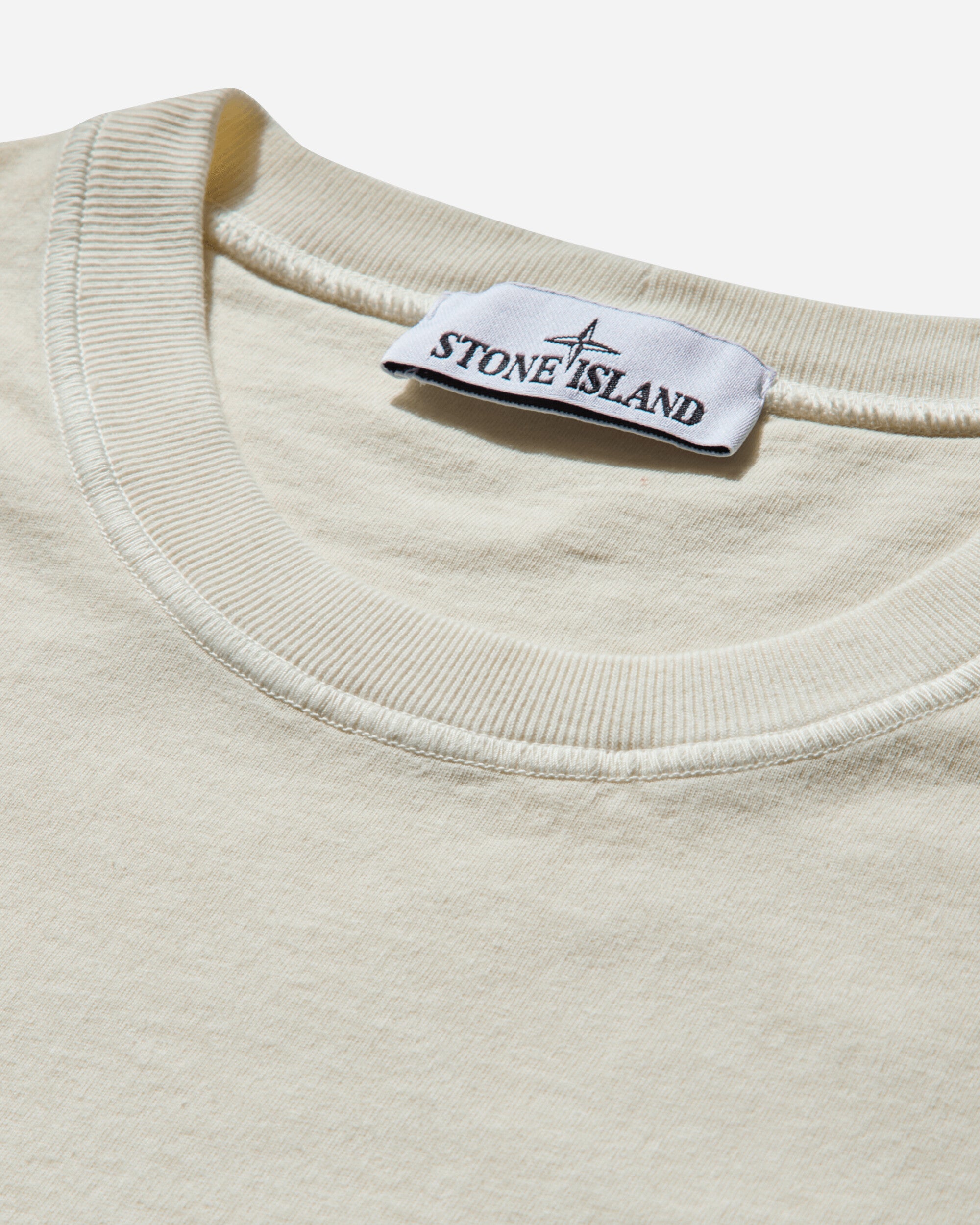 Stone Island Ss T-Shirt Ivory T-Shirts Shortsleeve K1S15-2100237-S0057 V0193