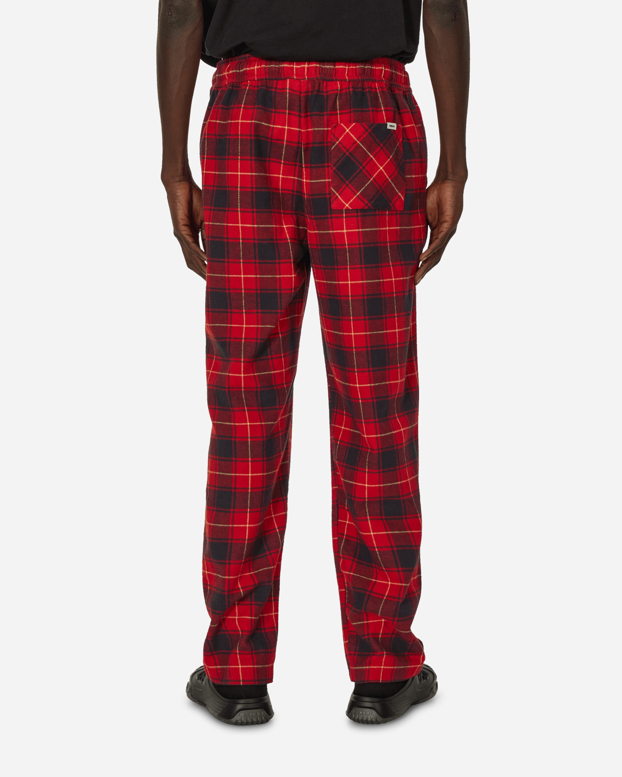 Tekla Pijama Flannel Pant Red Plaid Underwear Pajamas SWP-REPL REPL