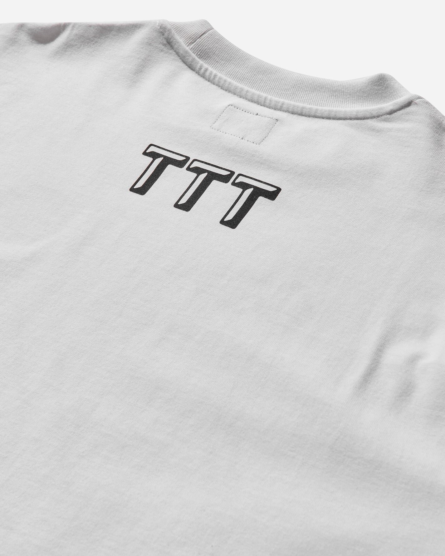 The Trilogy Tapes Ttt Bastarda Longsleeve White T-Shirts Longsleeve PN24050 WHITE