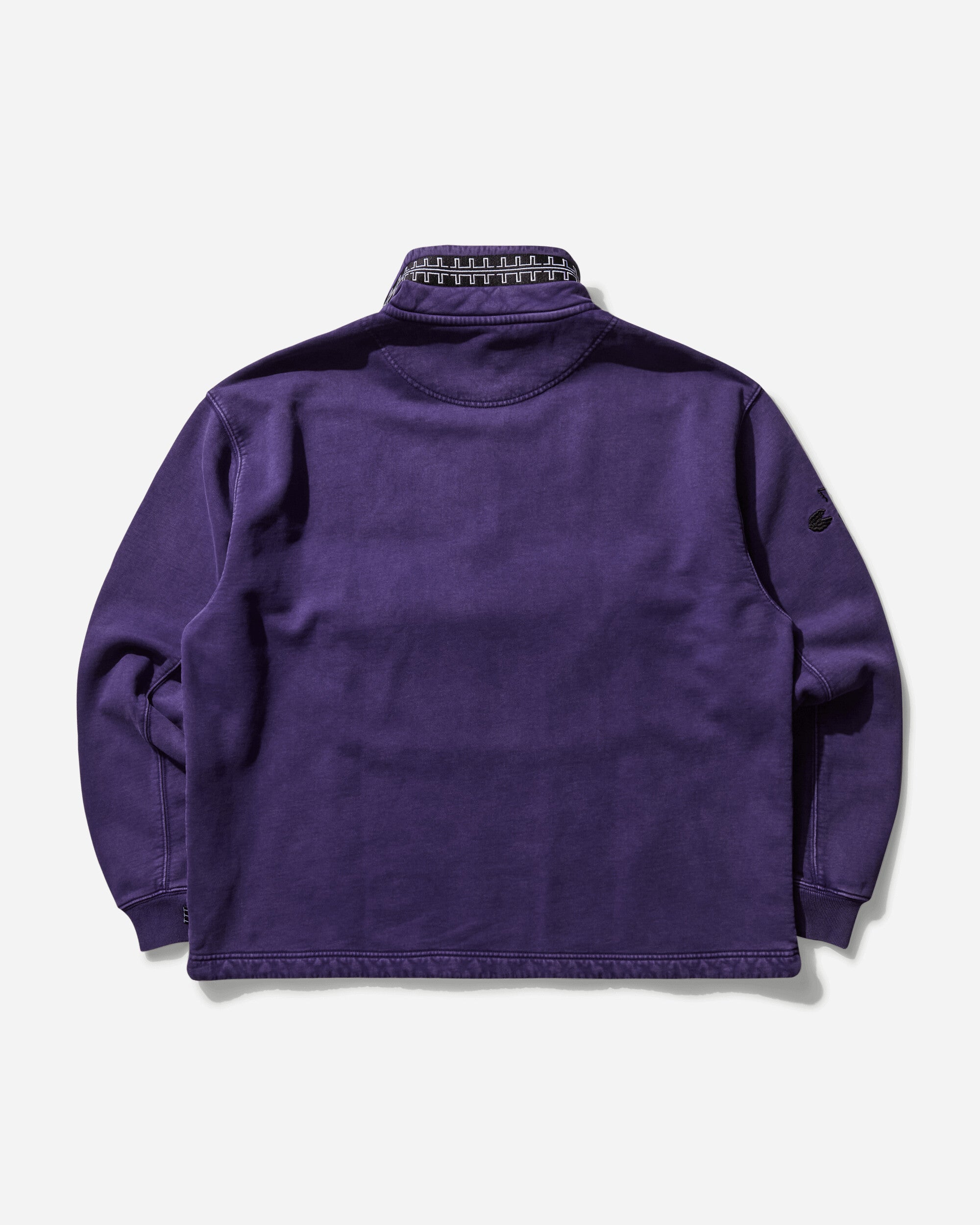 The Trilogy Tapes Ttt Pulse Tape Funnel Neck Crew Purple Sweatshirts Zip-Ups PN24046 PURPLE