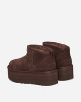 UGG Wmns W Classic Ultra Mini Platform Burnt Cedar Boots Mid Boot 1135092 BCDR