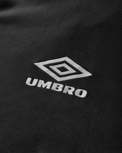 Umbro Og Logo Mask Hoodie Washed Black Sweatshirts Hoodies UBMW0216FA147 BLK0020