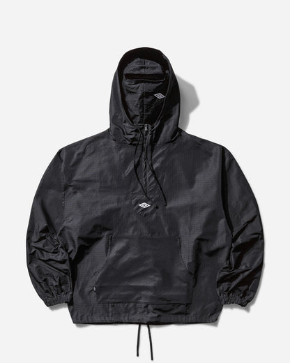 Umbro Check Mask Anorak Navy Dark Brown Coats and Jackets Jackets UBMW0289FA185 BLU0036