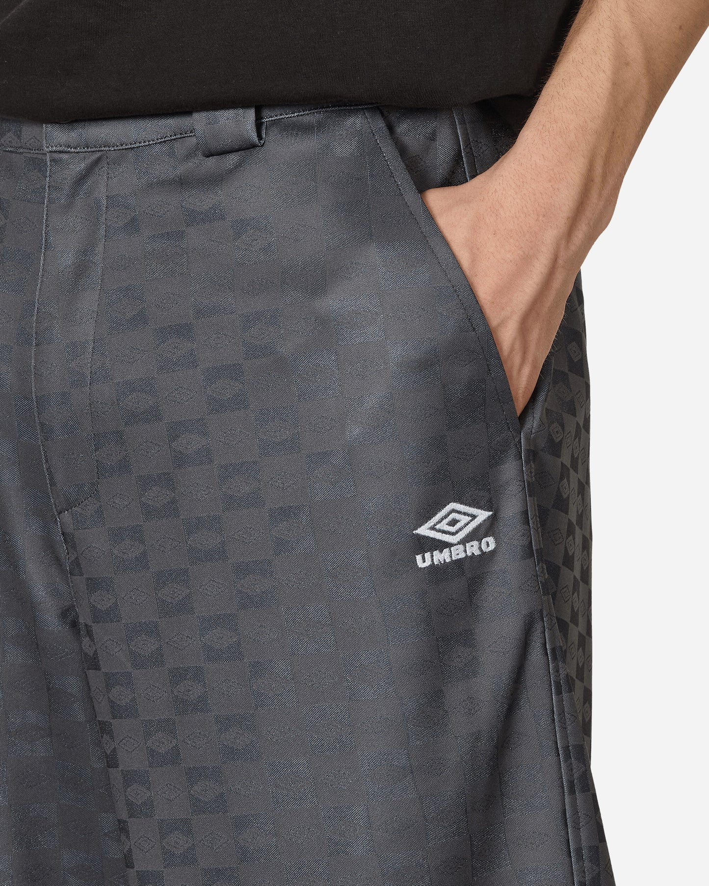 Umbro Loose Short Shacket Jacquard Dark Shadow Shorts Short UBMW041FA26 BLK0014