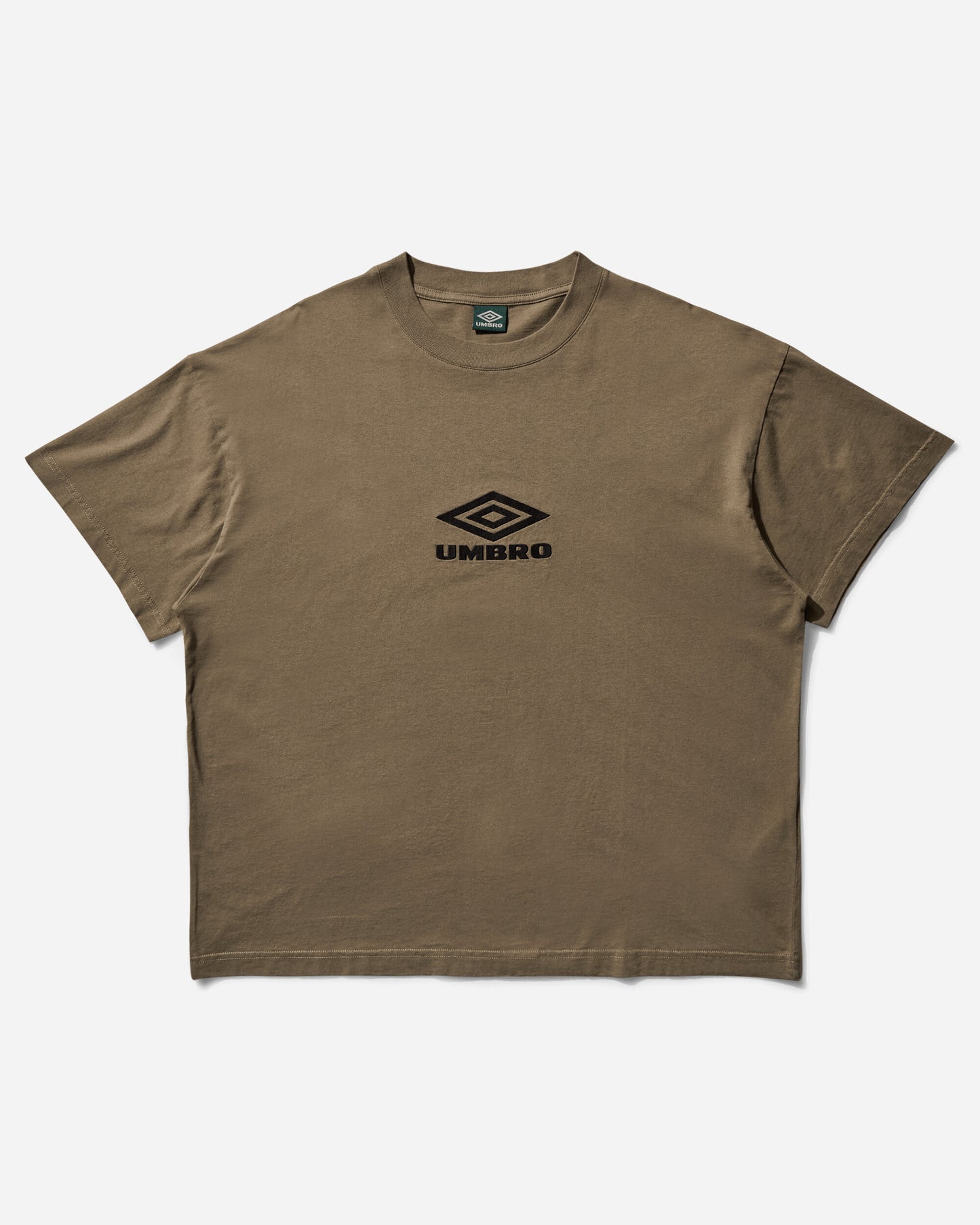 Umbro Og Logo T Shirt Army Green T-Shirts Shortsleeve UBMW0238JY55 GRN0036