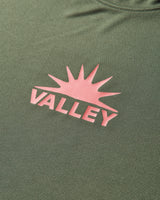 Valley Valley Pb Logo Training Tee Earthy Green T-Shirts Shortsleeve PBTRAININGTEE GREEN