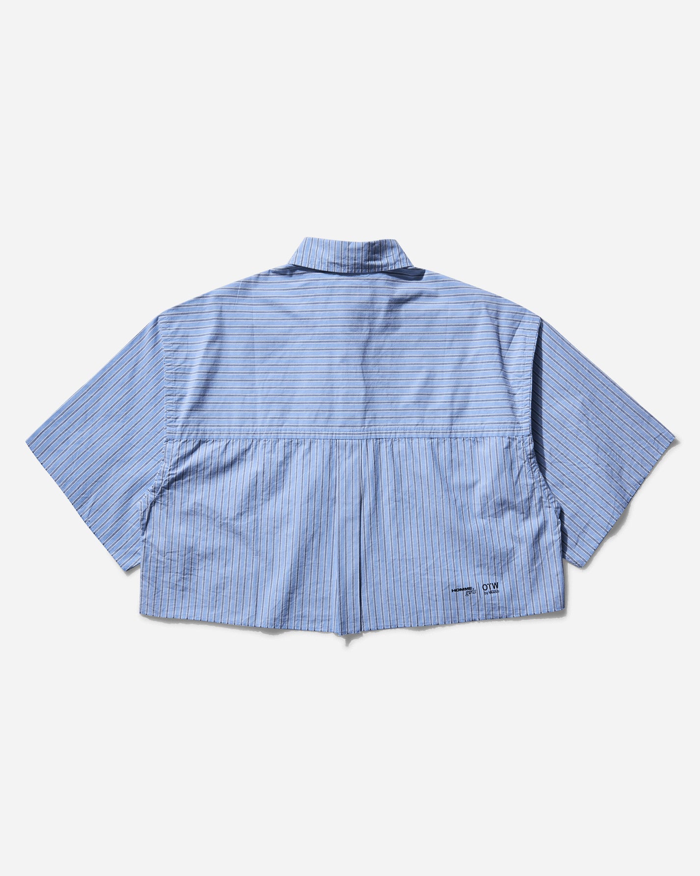 Vans Wmns Otw Homme Girls Crop Shirt Azurine Shirts Shortsleeve Shirt VN000NTBEM91