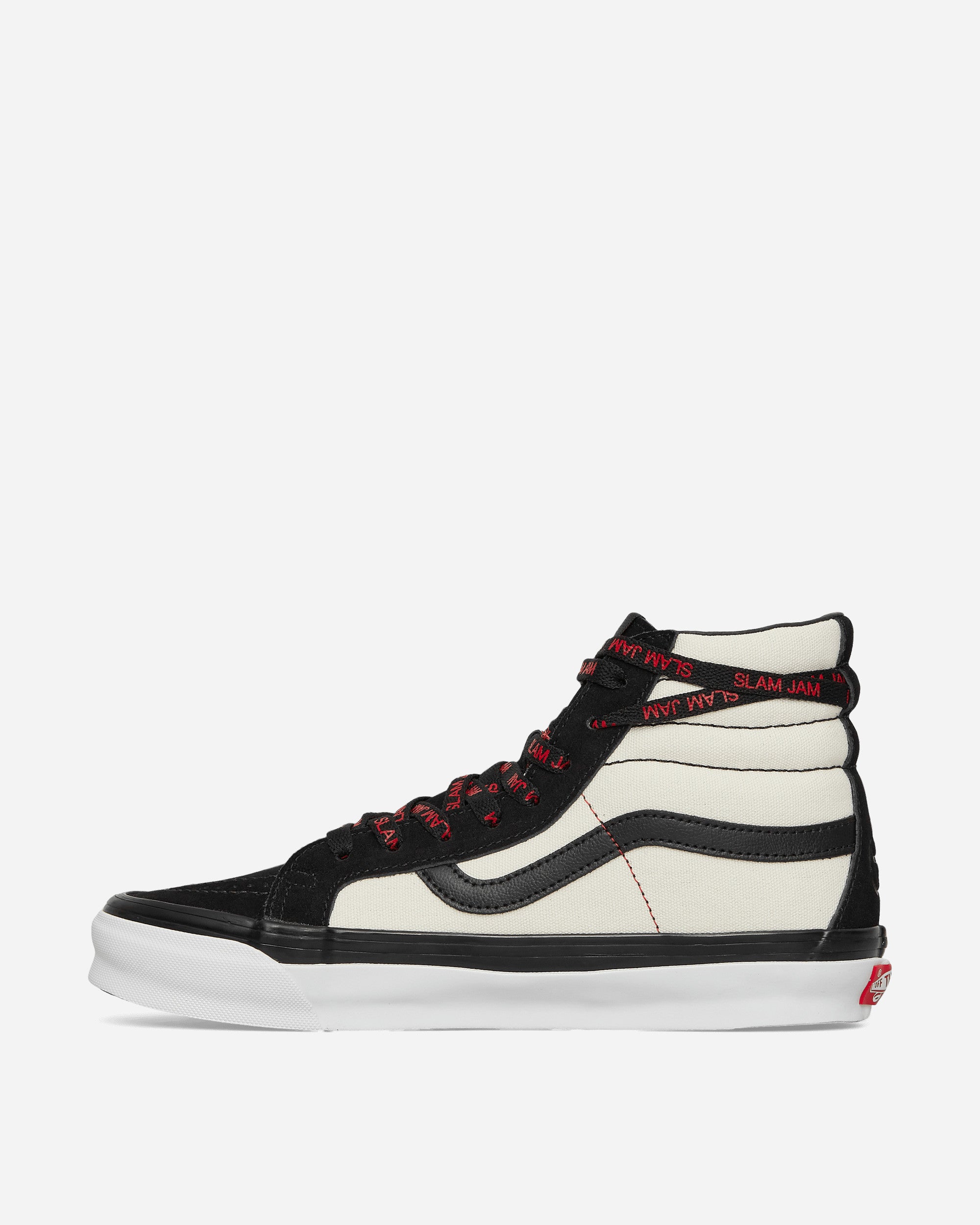 Vans Ua Og Sk8-Hi Lx Suede Black/Black White Sneakers High VN0A4BVBIWV1