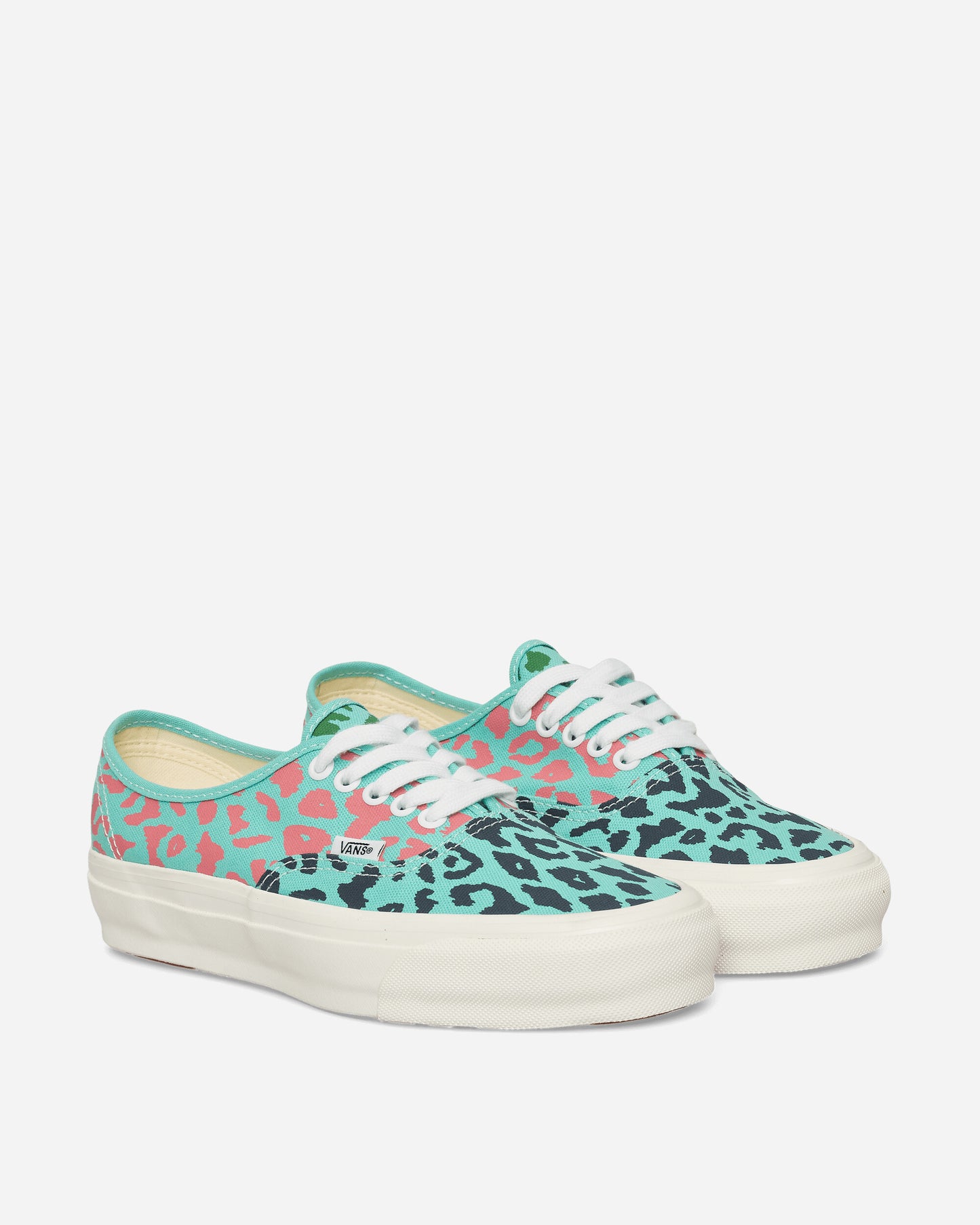 Vans Lx Authentic 44 Cheetah Pool Blue Multi Sneakers Low VN000EBNGLF1
