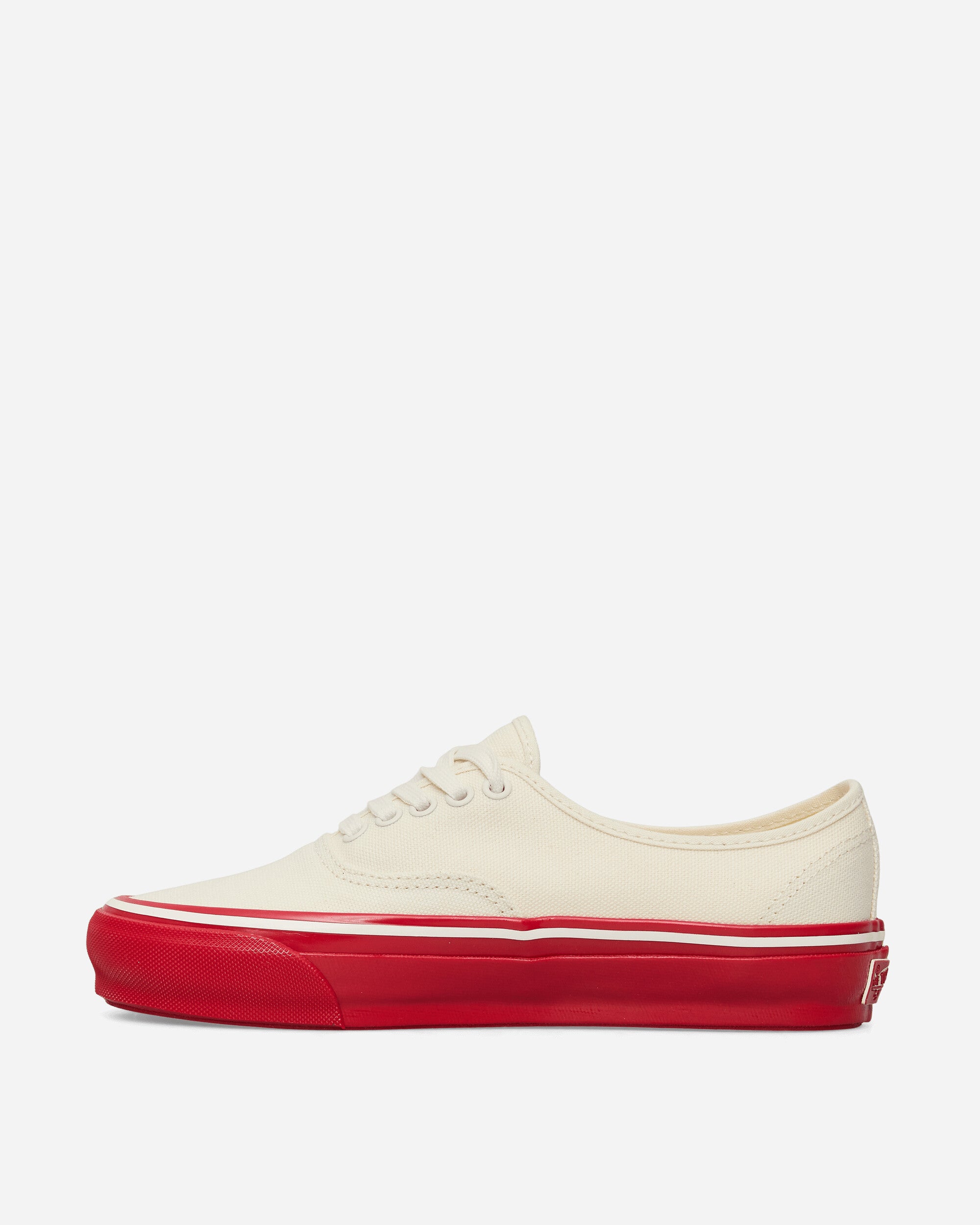 Vans Lx Authentic 44 Duck Canvas White/Red Sneakers Low VN000EBNYF91