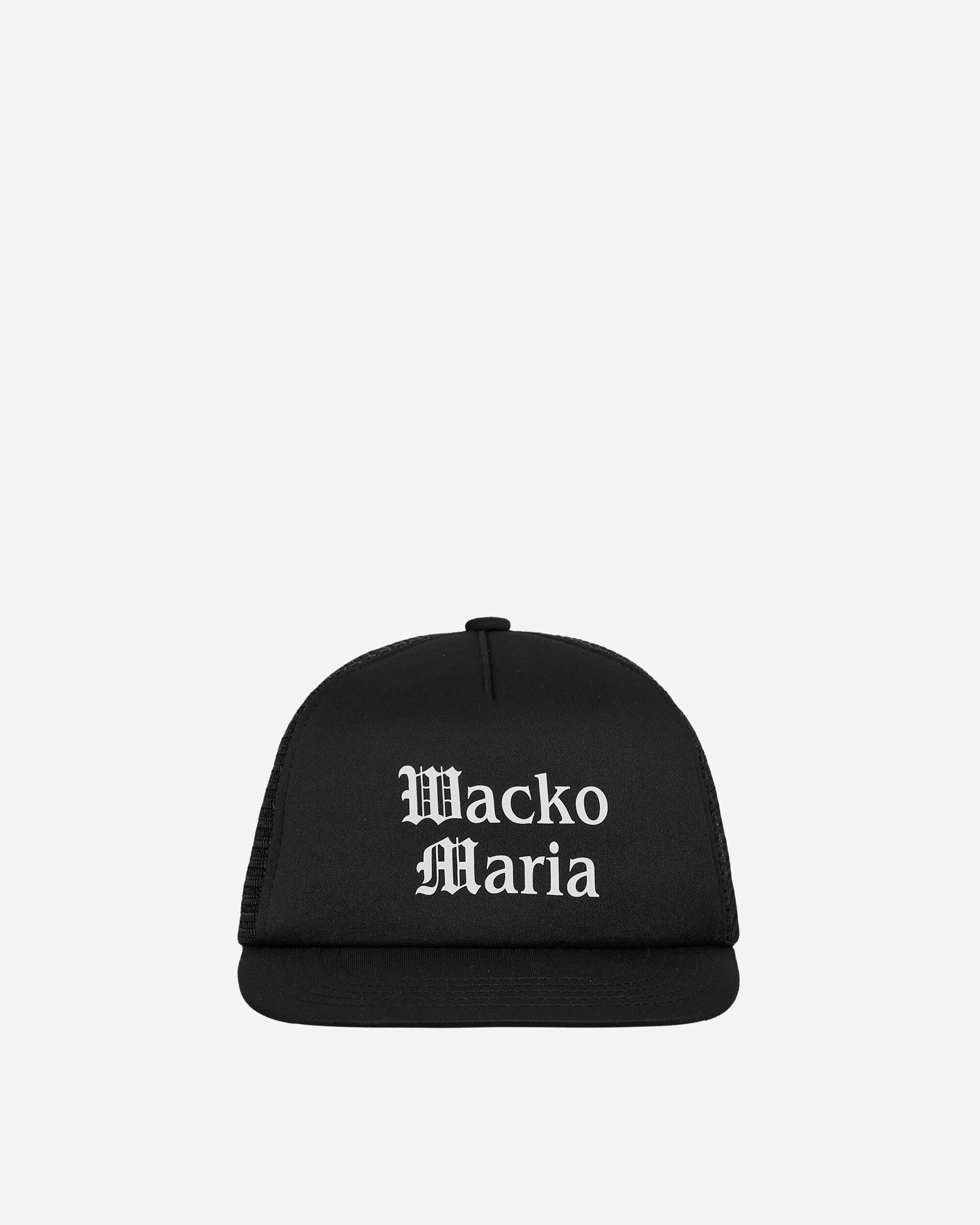 WACKO MARIA Mesh Cap Black Hats Caps WMA-CP01 BLK