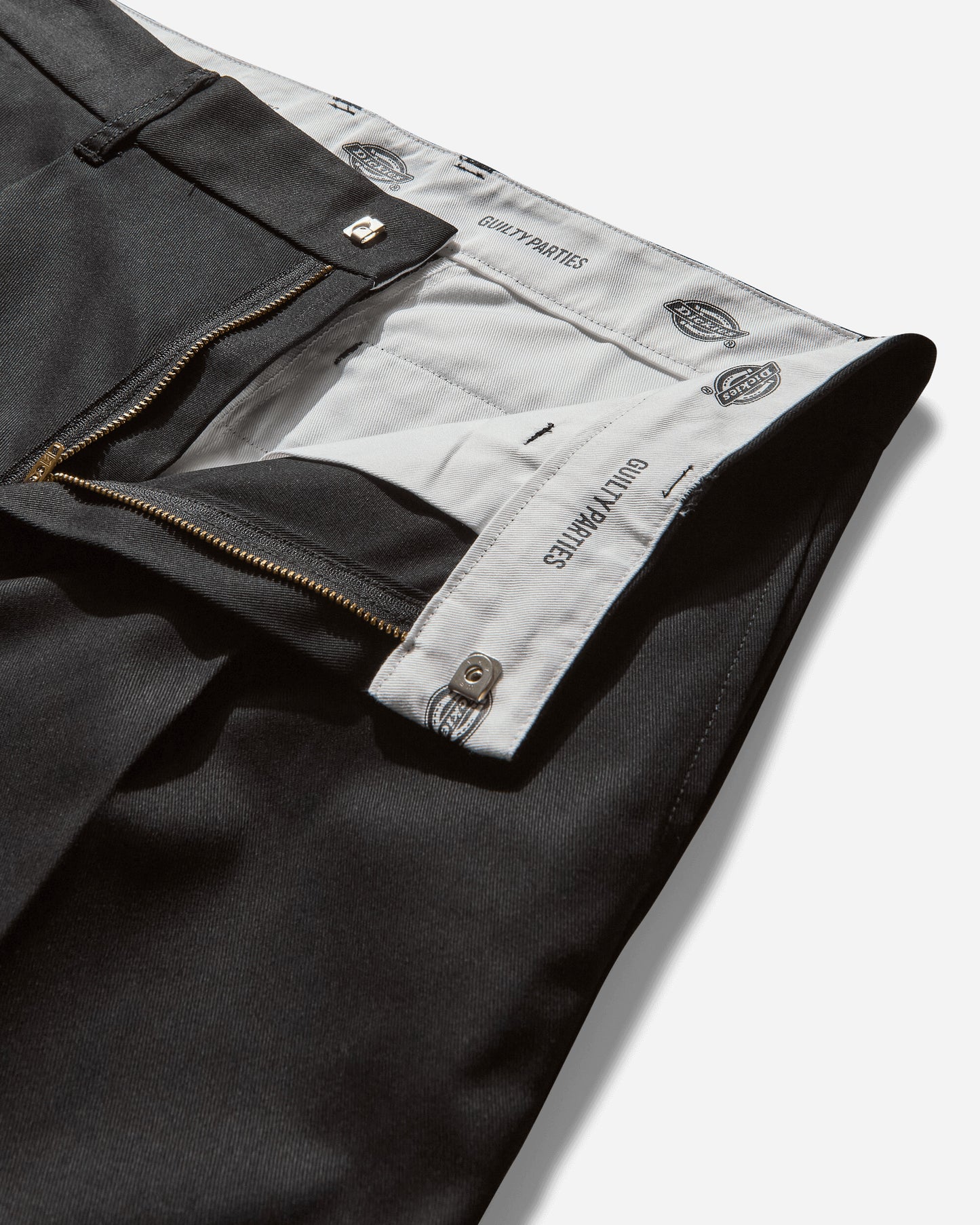 WACKO MARIA Dickies / Pleated Trousers Black Pants Casual 25SS-WMP-DC01 BLACK