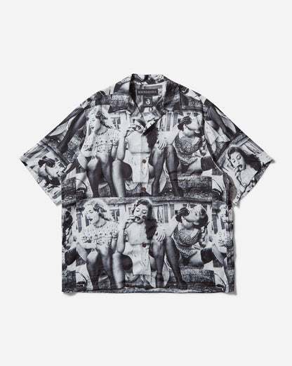 WACKO MARIA Ellen Von Unwerth / S/S Hawaiian Shirt ( Type-2 ) White Shirts Shortsleeve Shirt EVU-WM-HI02 WHITE