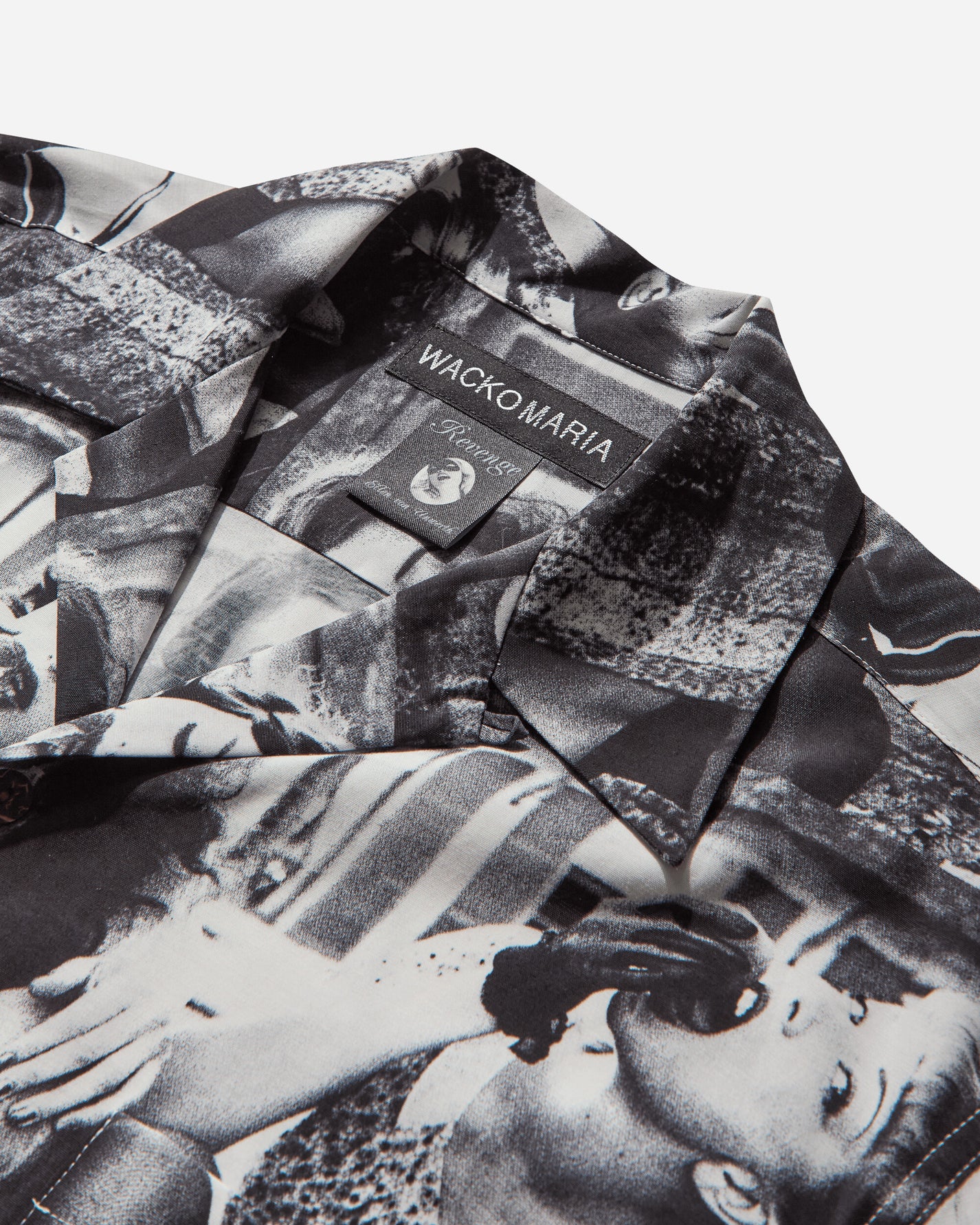 WACKO MARIA Ellen Von Unwerth / S/S Hawaiian Shirt ( Type-2 ) White Shirts Shortsleeve Shirt EVU-WM-HI02 WHITE