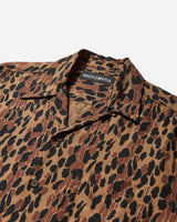 WACKO MARIA Leopard Hawaiian Shirt S/S Brown Shirts Shortsleeve Shirt 25SSE-WMS-HI03 BROWN