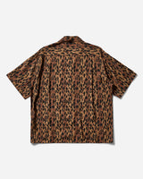 WACKO MARIA Leopard Hawaiian Shirt S/S Brown Shirts Shortsleeve Shirt 25SSE-WMS-HI03 BROWN
