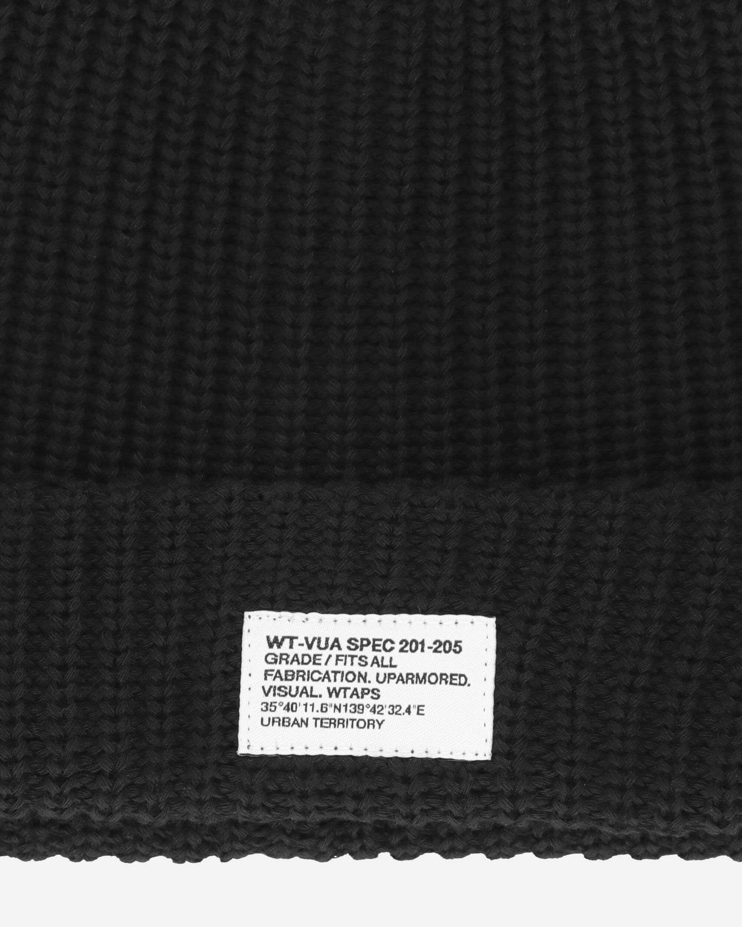WTAPS Beanie 02/Beanie/Ctpl Coolmax Black Hats Beanies 251MADT-HT02 BLACK