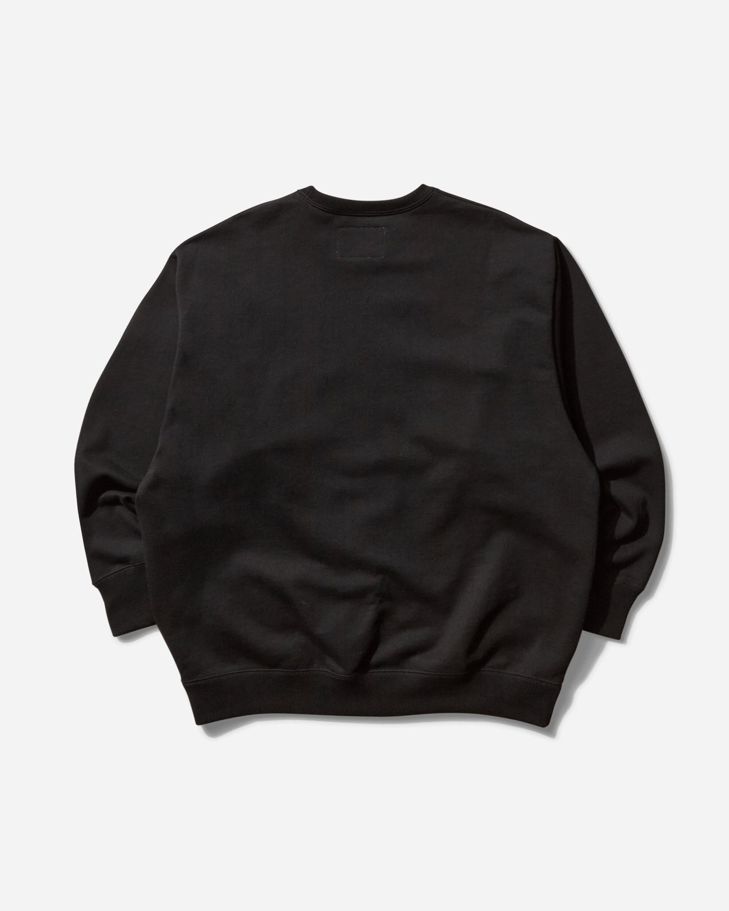 WTAPS Wut/Sweater/Cotton Black Sweatshirts Crewneck 251ATDT-CSM05 BLACK