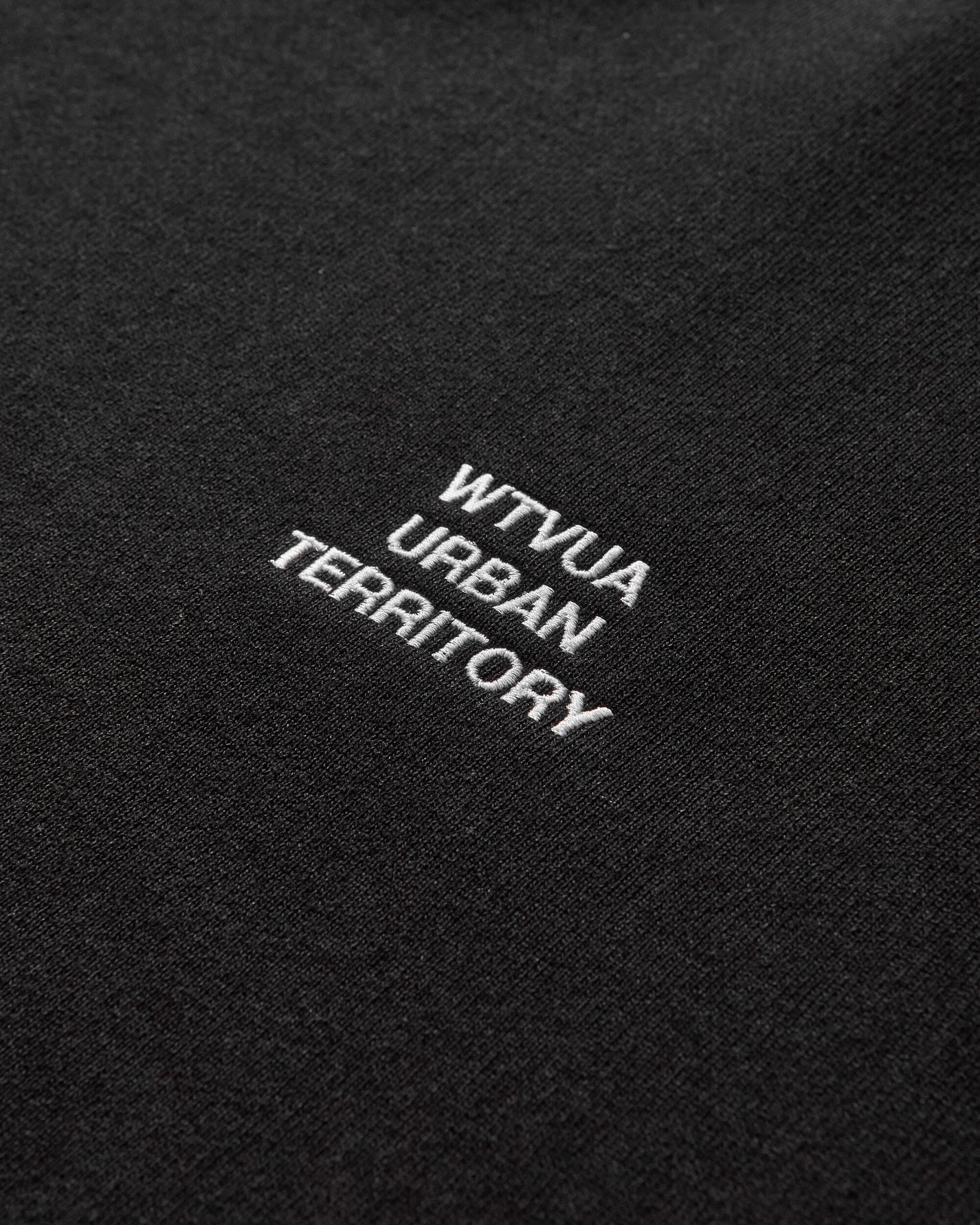 WTAPS Wut/Sweater/Cotton Black Sweatshirts Crewneck 251ATDT-CSM05 BLACK