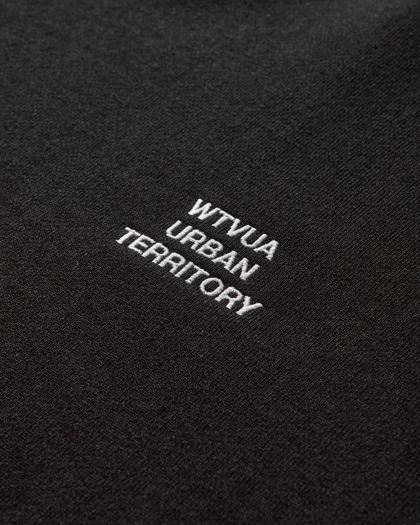 WTAPS Wut/Sweater/Cotton Black Sweatshirts Crewneck 251ATDT-CSM05 BLACK