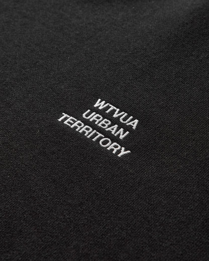 WTAPS Wut/Sweater/Cotton Black Sweatshirts Crewneck 251ATDT-CSM05 BLACK
