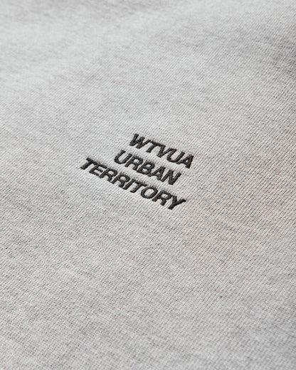 WTAPS Wut/Sweater/Cotton Ash Gray Sweatshirts Crewneck 251ATDT-CSM05 ASHGRAY