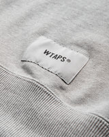 WTAPS Wut/Sweater/Cotton Ash Gray Sweatshirts Crewneck 251ATDT-CSM05 ASHGRAY