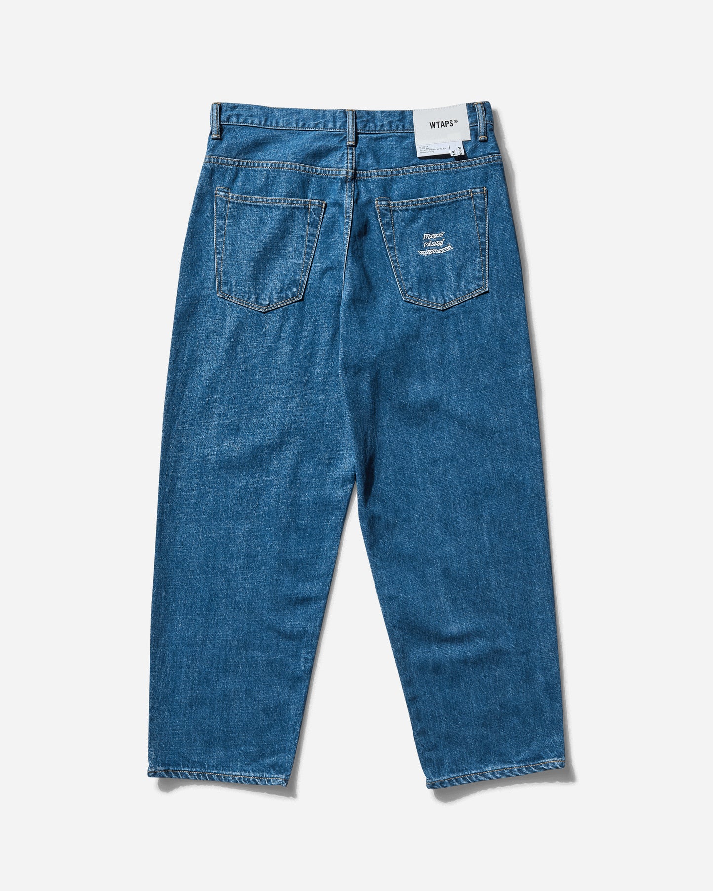 WTAPS Blues Straight/Trousers/Cotton Denim Indigo Pants Denim 251WVDT-PTM03 INDIGO
