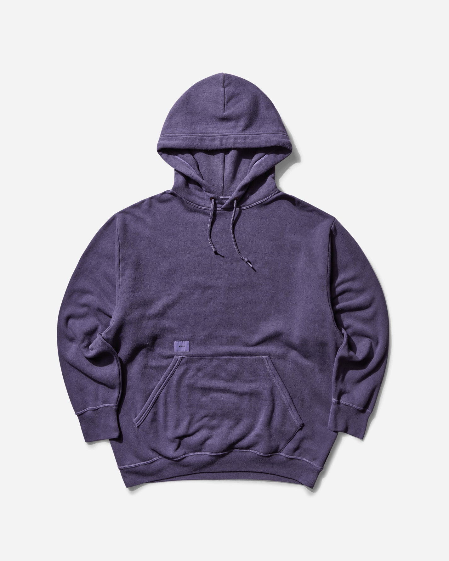 WTAPS Cut & Sewn 17 Purple Sweatshirts Hoodies 242ATDT-CSM17 002