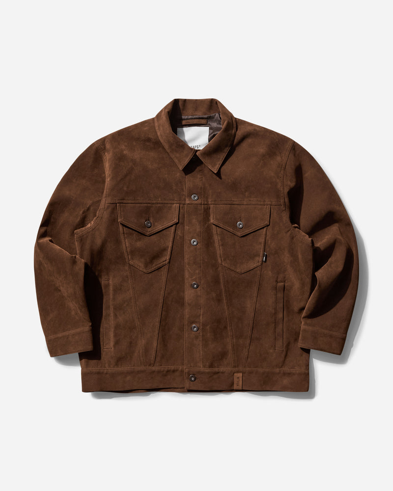 WTAPS Jacket 01 Brown Coats and Jackets Jackets 242CWDT-JKM01 001