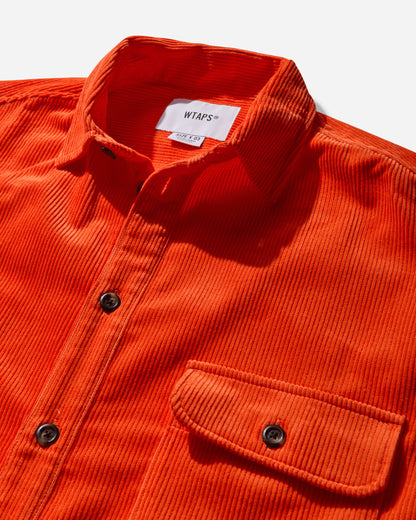 WTAPS Shirts 14 Orange Shirts Longsleeve Shirt 242WVDT-SHM05 001