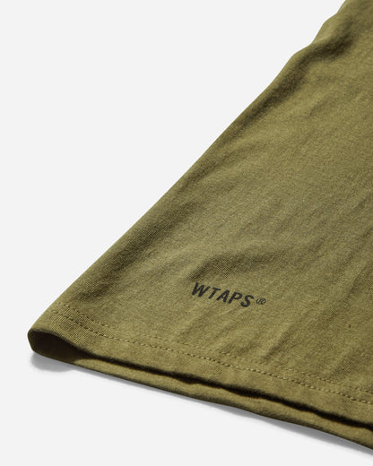 WTAPS Underwear 01 Olive Drab T-Shirts Shortsleeve 242MYDT-UWM01 003