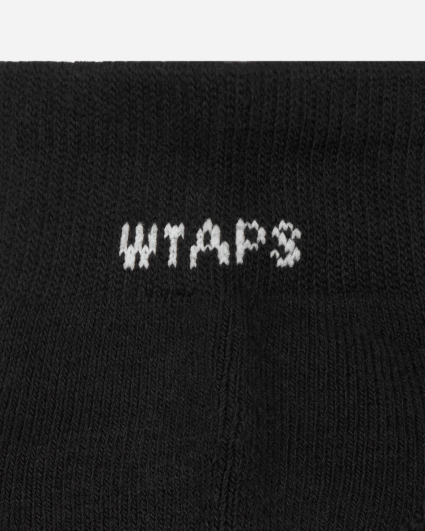 WTAPS Skivvies Sox Black Underwear Socks 251MYDT-UWM04 BLACK