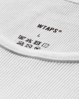 WTAPS Skivvies Tank White T-Shirts Top 251MYDT-UWM02 WHITE