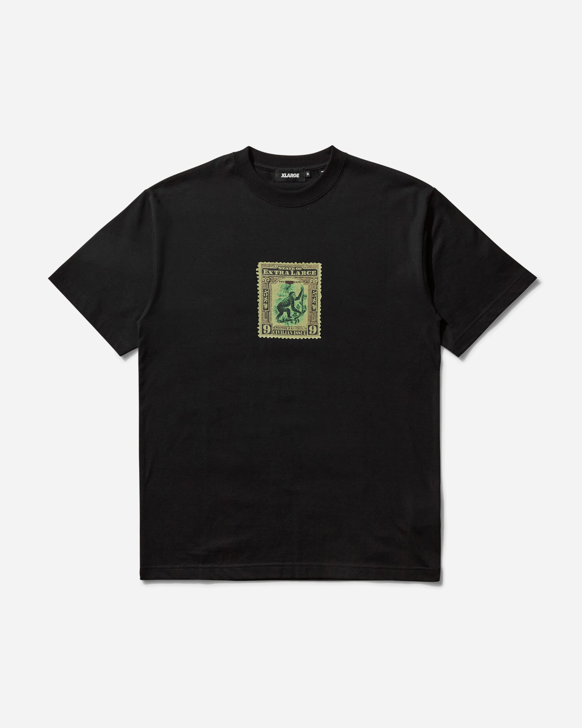 XLARGE Xl Stamp S/S Tee Black T-Shirts Shortsleeve 201251011020S 10