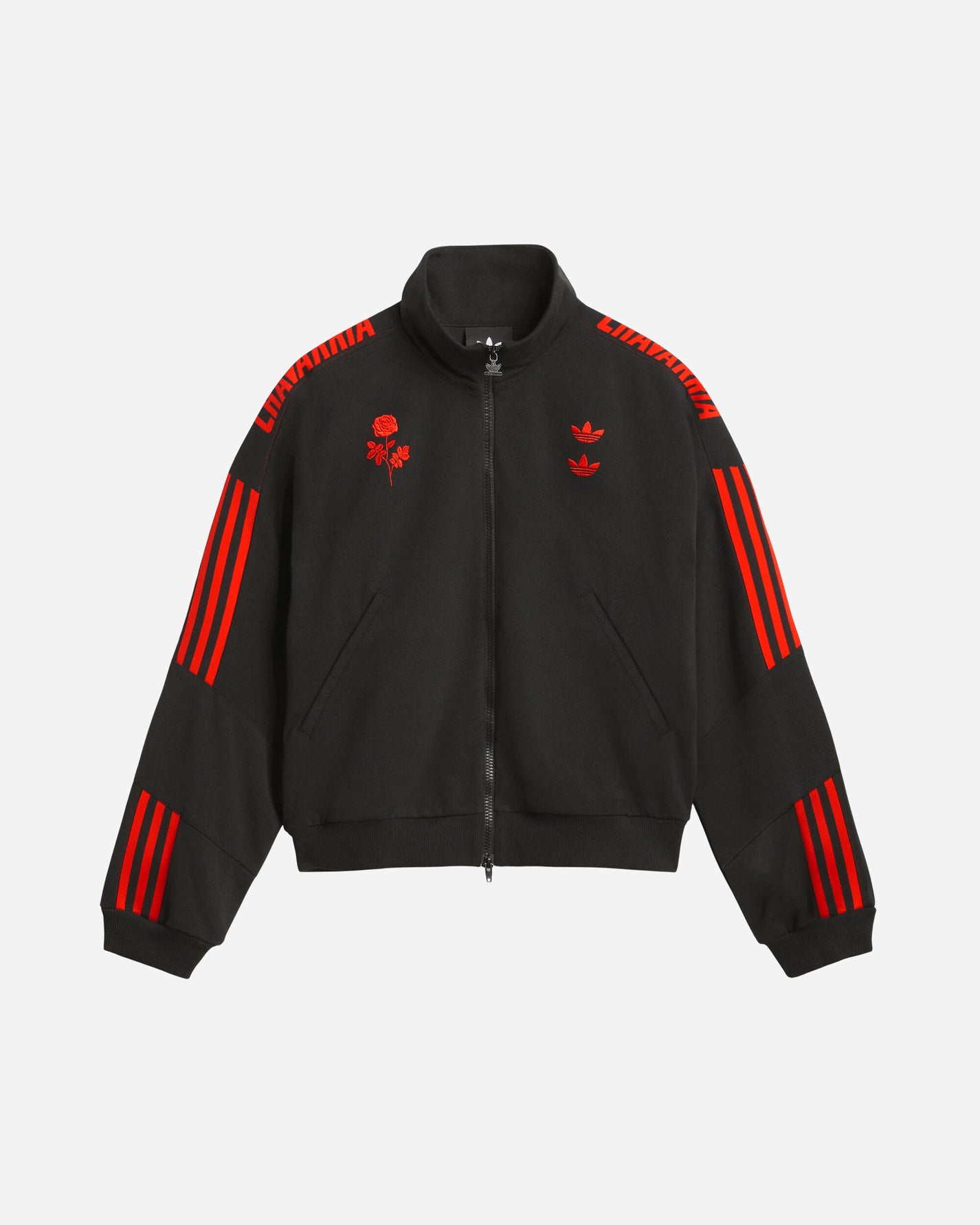adidas Knit Tracktop Black Sweatshirts Track Tops JW4049