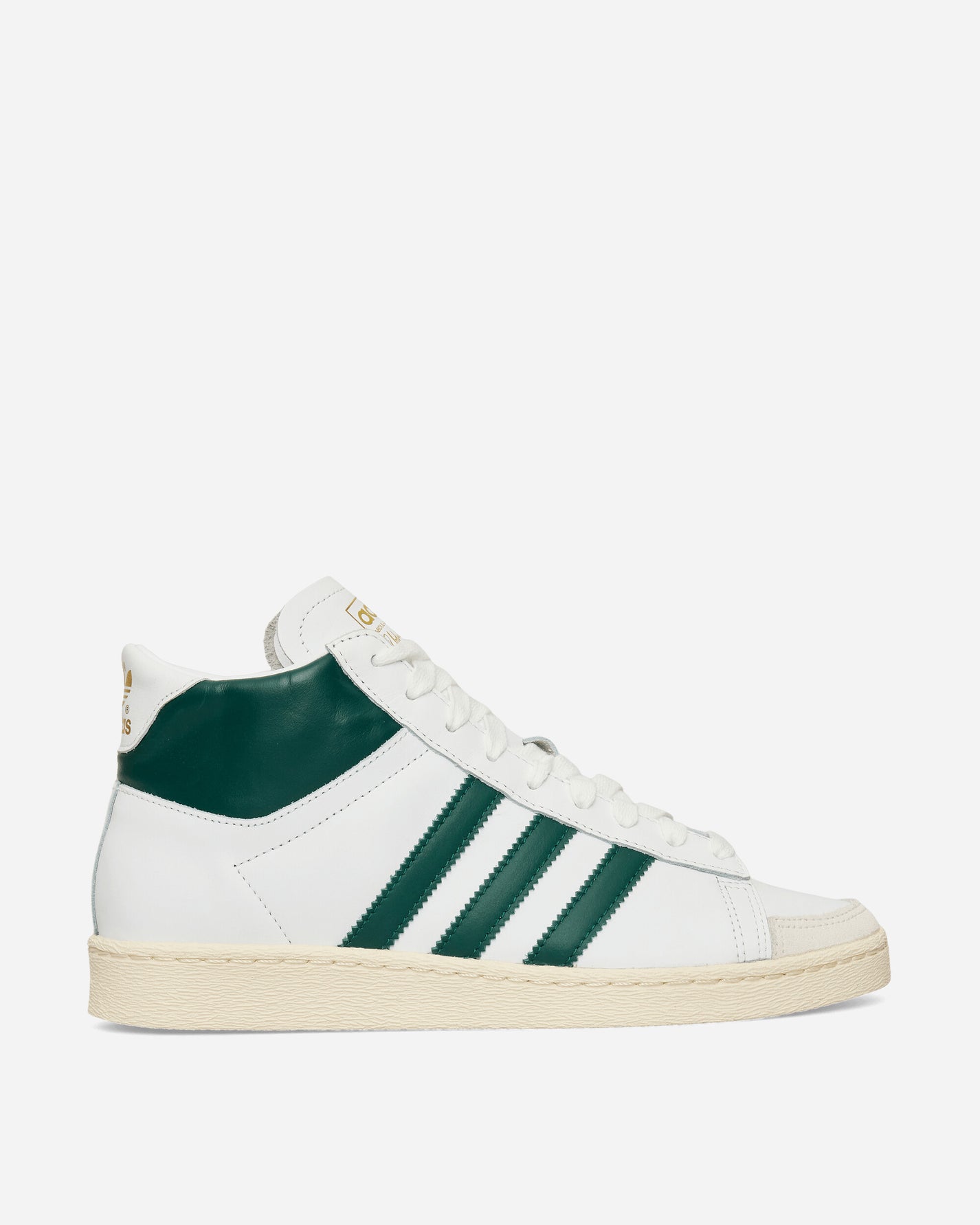 adidas Jabbar Hi Ftwr White/Collegiate Green Sneakers High JI3444