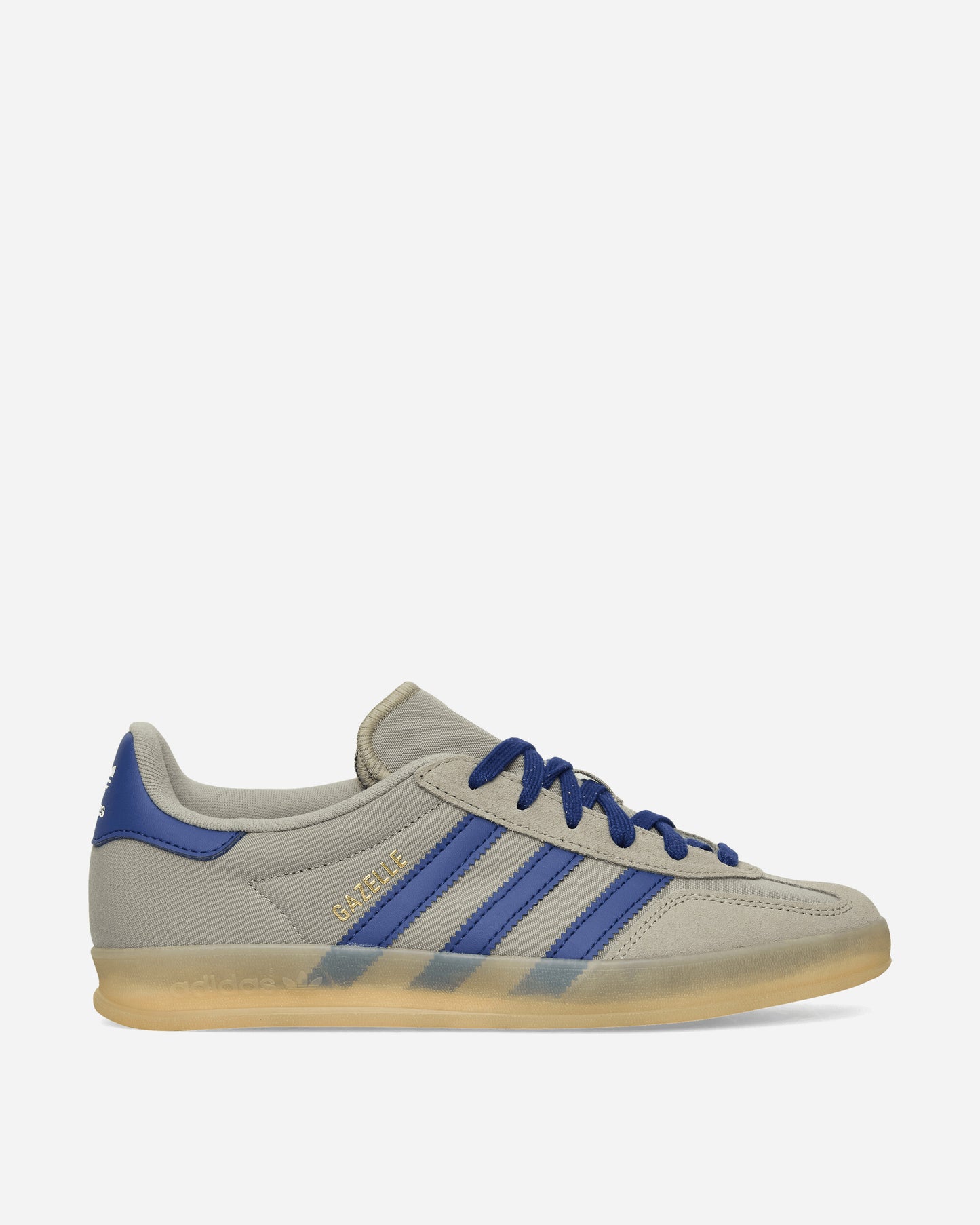 adidas Gazelle Indoor Silver Pebble/Victory Blue Sneakers Low JQ8390