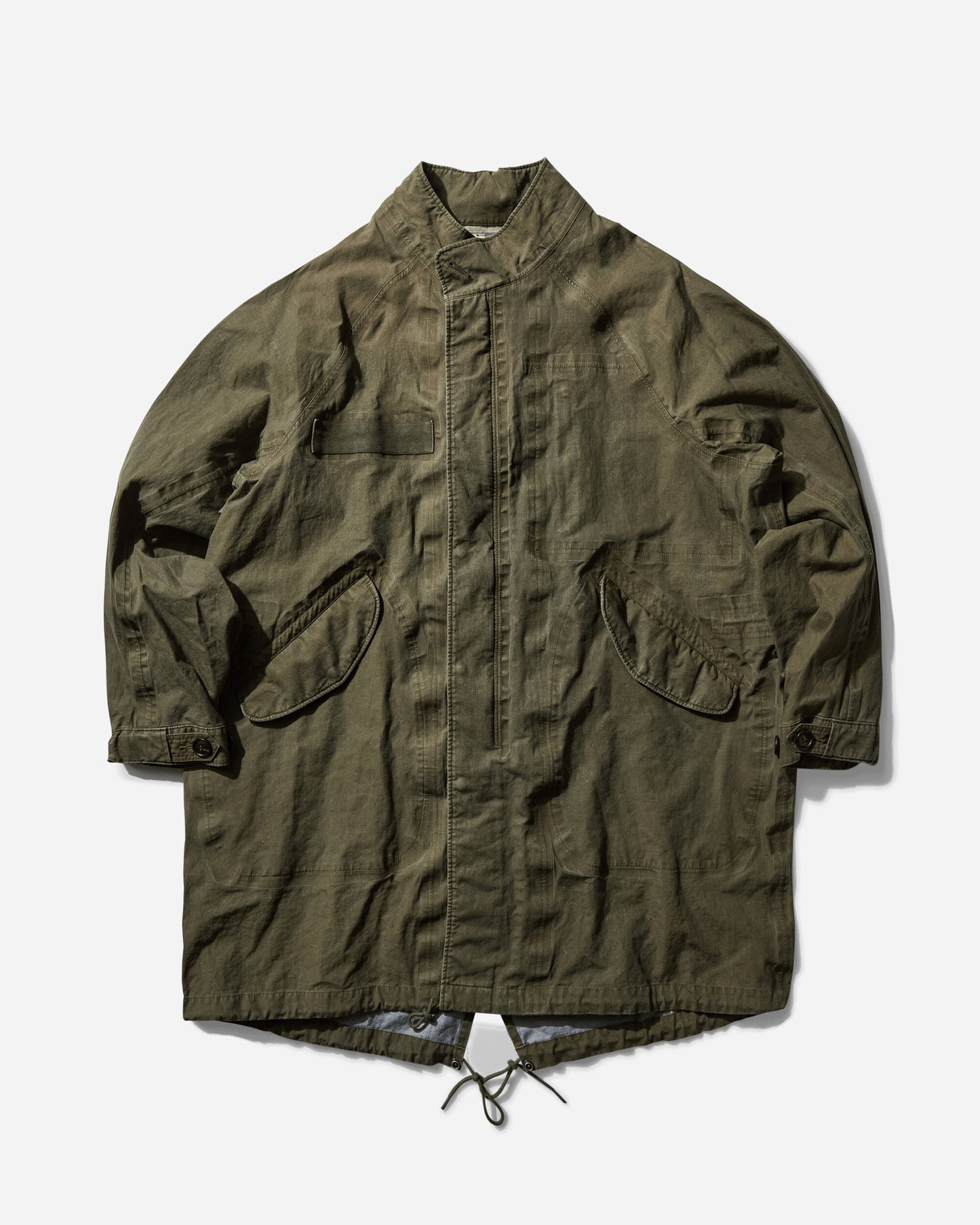 visvim Six-Five Fishtail Parka3L Damaged Olive Coats and Jackets Parka Jackets 0125105013028 1