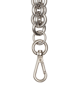 1017 Alyx 9SM Iphone Case 12 With Small Chunky Chain Strap Trasparent/Silver Tech and Audio Phone Cases AAUTH0016OT08 MTY0001
