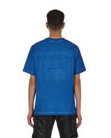 A-Cold Wall* Knitted Dissolve Dye Blue Shirts Shortsleeve ACWMTS073 COBBLU
