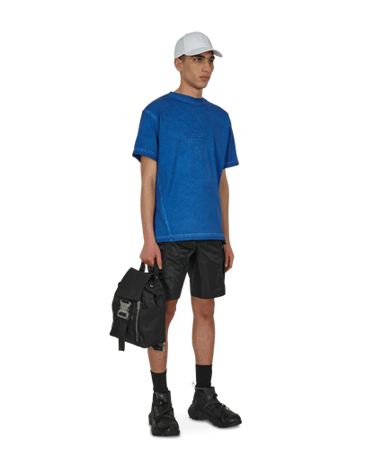 A-Cold Wall* Knitted Dissolve Dye Blue Shirts Shortsleeve ACWMTS073 COBBLU