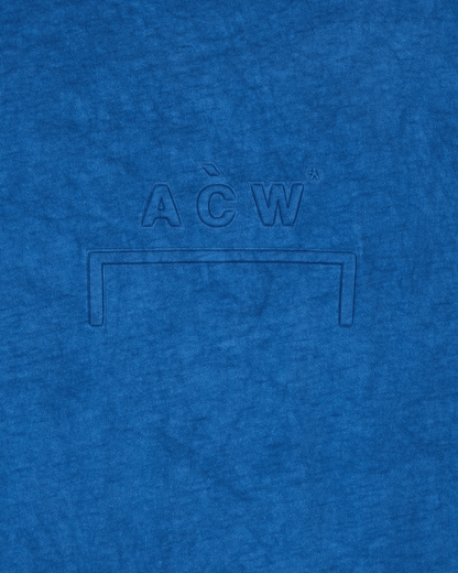 A-Cold Wall* Knitted Dissolve Dye Blue Shirts Shortsleeve ACWMTS073 COBBLU