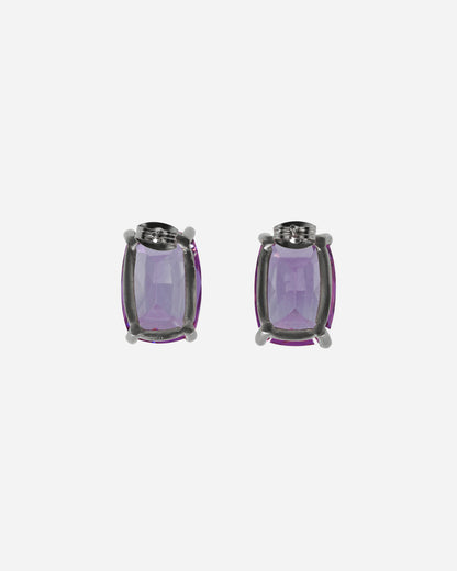 Abra Wmns Abra Earing Silver Purple Jewellery Earrings AAE16 10