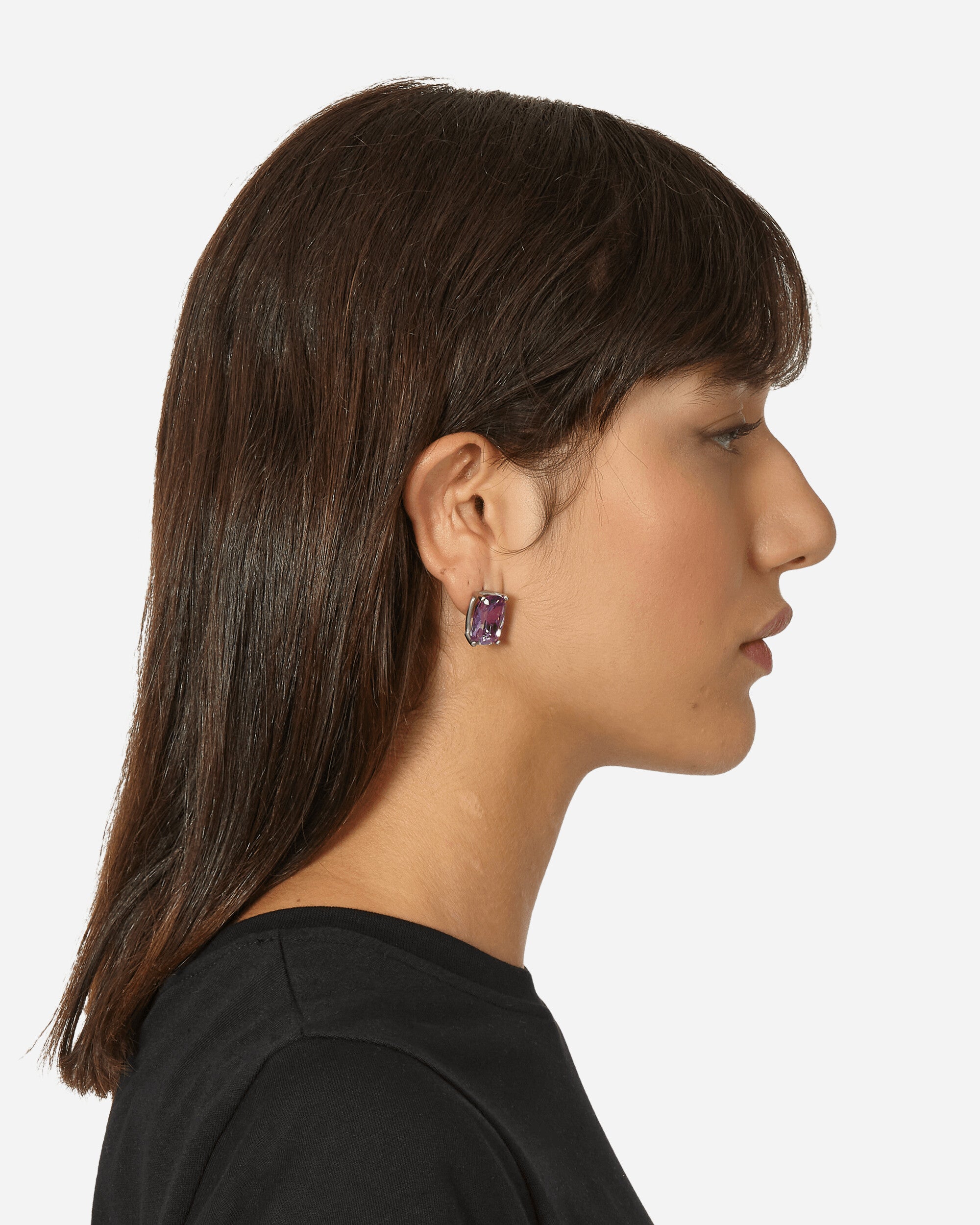 Abra Wmns Abra Earing Silver Purple Jewellery Earrings AAE16 10