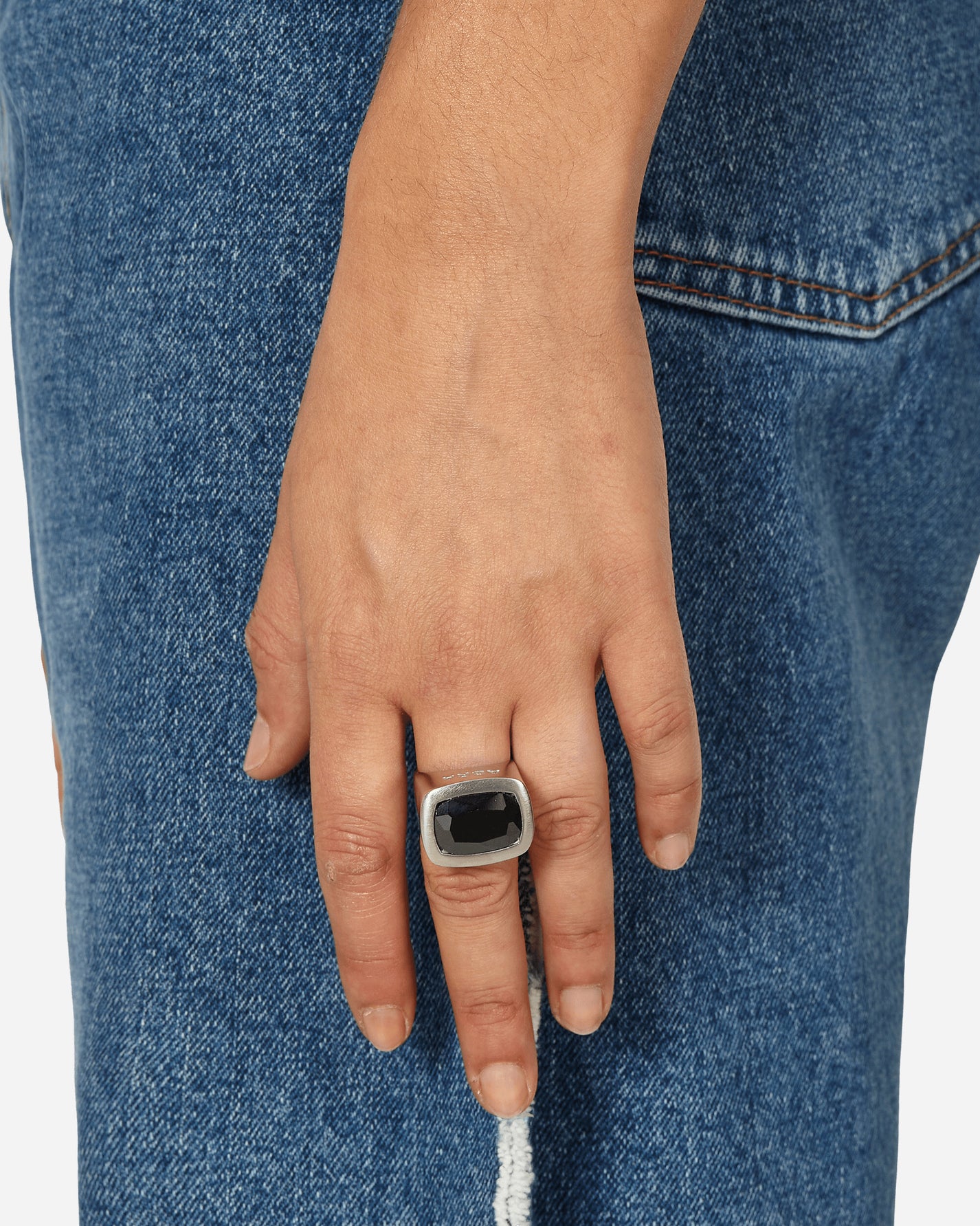 Abra Wmns Abra Ring Silver Black Jewellery Rings AAR11 9